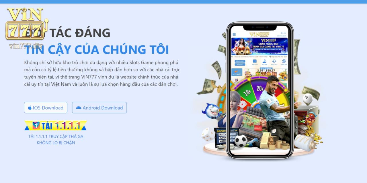 Cách thức người chơi tải Vin777 trên iOS